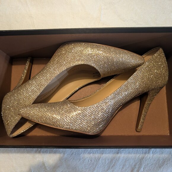 Coach Addie Gold Size 7 new with tags - Picture 1 of 7
